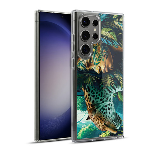 Michael David Ward Psychedelic Art Spirit Soft Gel Case for Samsung Galaxy S23 Ultra 5G & MagSafe