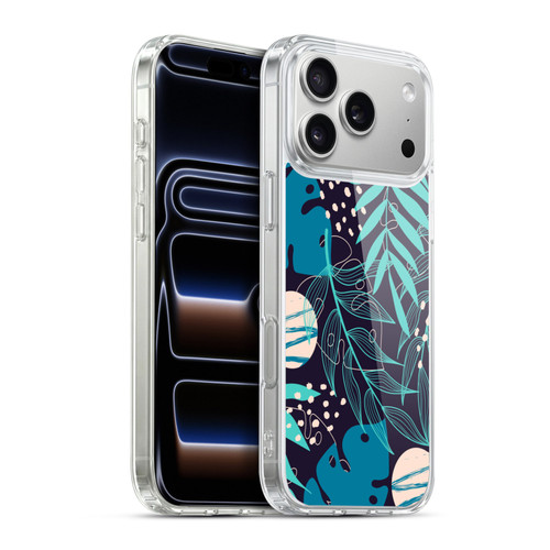 Haroulita Leaves 2 Overlays Soft Gel Case for Apple iPhone 17 Pro Max