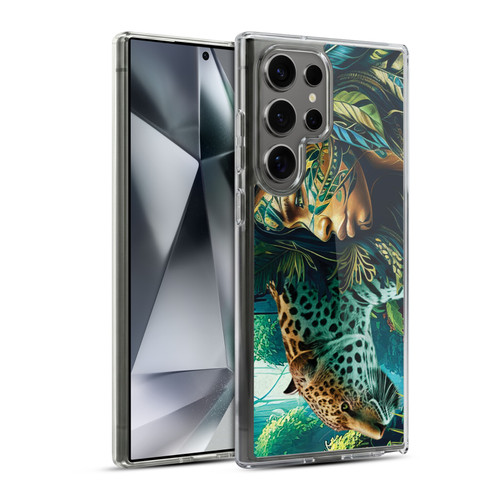 Michael David Ward Psychedelic Art Spirit Soft Gel Case for Samsung Galaxy S24 Ultra 5G & MagSafe