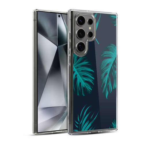 Haroulita Leaves 2 Exotic Leaves Soft Gel Case for Samsung Galaxy S24 Ultra 5G & MagSafe