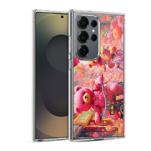 Michael David Ward Psychedelic Art Bears In Wonderland Soft Gel Case for Samsung Galaxy S25 Ultra & MagSafe