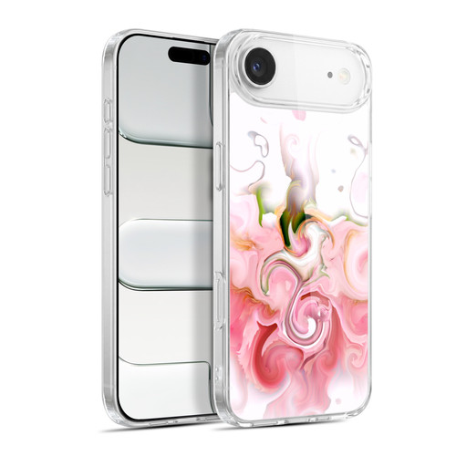Haroulita Liquid Marble Blush Soft Gel Case for Apple iPhone 17 Air