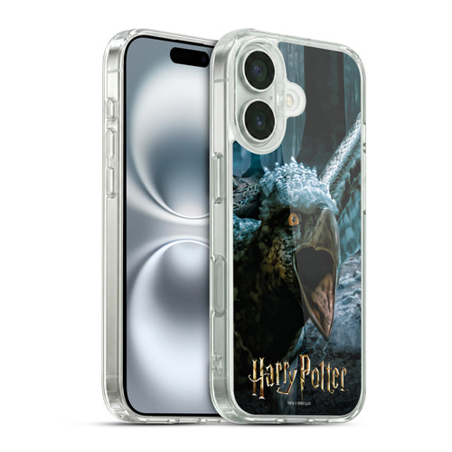 Harry Potter Deathly Hallows XXX Buckbeak Soft Gel Case for Apple iPhone 16 & MagSafe
