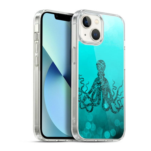 LebensArt Mix Art Octopus Soft Gel Case for Apple iPhone 13