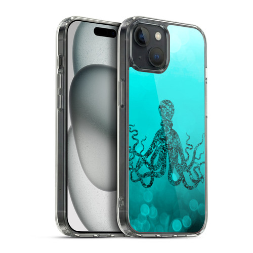 LebensArt Mix Art Octopus Soft Gel Case for Apple iPhone 15 Plus & MagSafe