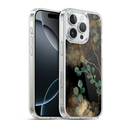 LebensArt Mix Art Eucalyptus Soft Gel Case for Apple iPhone 16 Pro & MagSafe