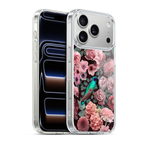 LebensArt Mix Art Hummingbird Romance Soft Gel Case for Apple iPhone 17 Pro