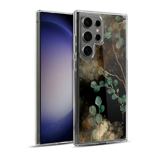 LebensArt Mix Art Eucalyptus Soft Gel Case for Samsung Galaxy S23 Ultra 5G & MagSafe