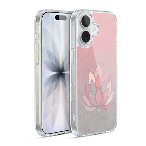 LebensArt Pastels Lotus Soft Gel Case for Apple iPhone 17