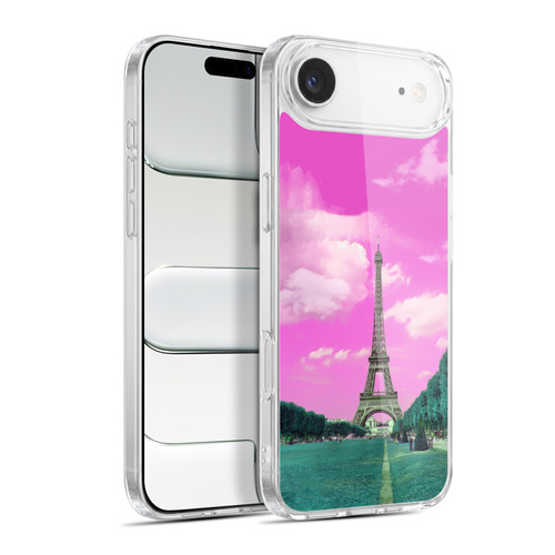 LebensArt Pastels Pink Paris Soft Gel Case for Apple iPhone 17 Air