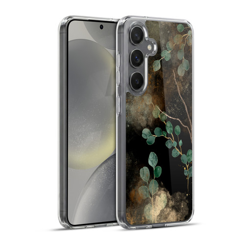 LebensArt Mix Art Eucalyptus Soft Gel Case for Samsung Galaxy S24+ 5G & MagSafe