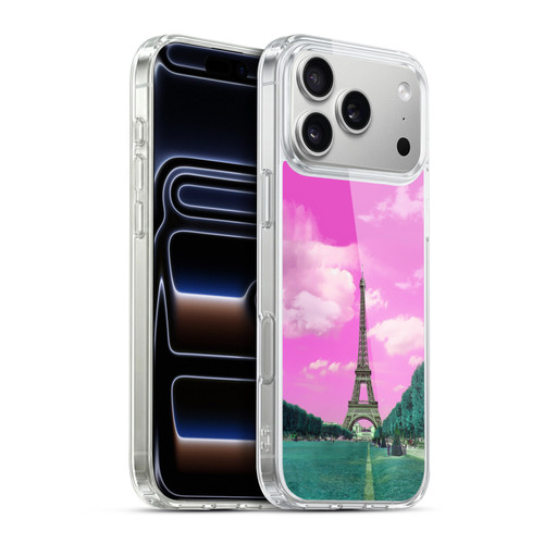 LebensArt Pastels Pink Paris Soft Gel Case for Apple iPhone 17 Pro Max