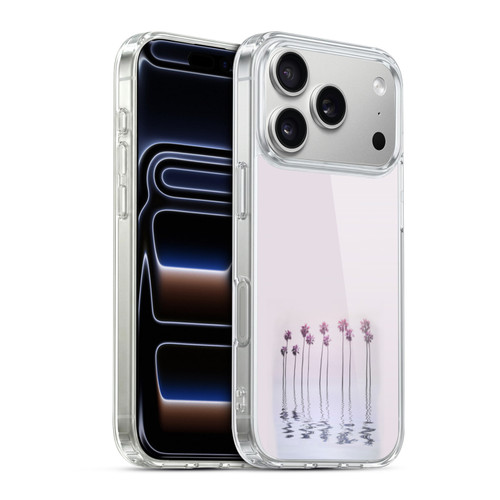 LebensArt Pastels Water Palm Trees Soft Gel Case for Apple iPhone 17 Pro