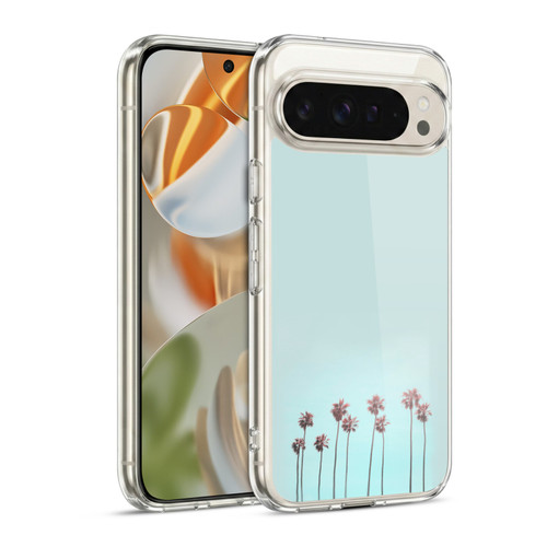 LebensArt Pastels Paradise Palm Soft Gel Case for Google Pixel 9 / Pixel 9 Pro