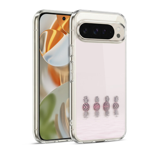 LebensArt Pastels Pineapples Soft Gel Case for Google Pixel 9 / Pixel 9 Pro