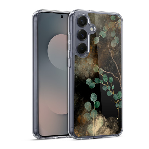 LebensArt Mix Art Eucalyptus Soft Gel Case for Samsung Galaxy S25 & MagSafe