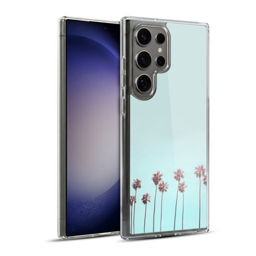 LebensArt Pastels Paradise Palm Soft Gel Case for Samsung Galaxy S23 Ultra 5G & MagSafe