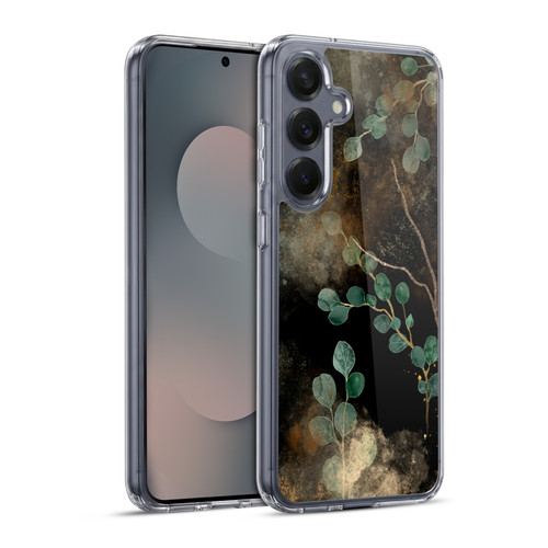 LebensArt Mix Art Eucalyptus Soft Gel Case for Samsung Galaxy S25+ & MagSafe