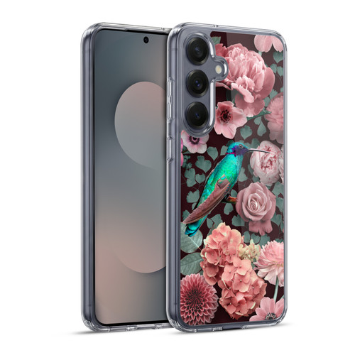 LebensArt Mix Art Hummingbird Romance Soft Gel Case for Samsung Galaxy S25+ & MagSafe