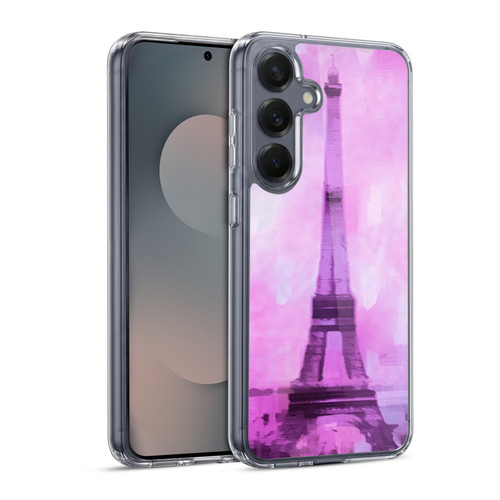 LebensArt Pastels Abstract Soft Gel Case for Samsung Galaxy S25 & MagSafe