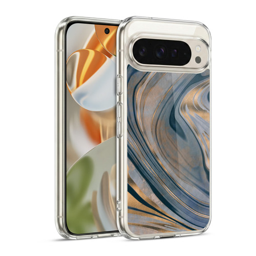 LebensArt Mineral Marble Gemstone Soft Gel Case for Google Pixel 9 / Pixel 9 Pro