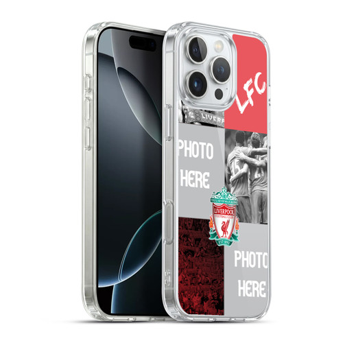 Custom Customised Personalised Liverpool Football Club Liverpool Fc Celebration Crest Soft Gel Case for Apple iPhone 16 Pro Max & MagSafe
