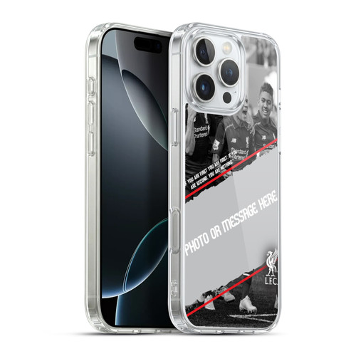 Custom Customised Personalised Liverpool Football Club Liverpool Fc Goal Soft Gel Case for Apple iPhone 16 Pro Max & MagSafe