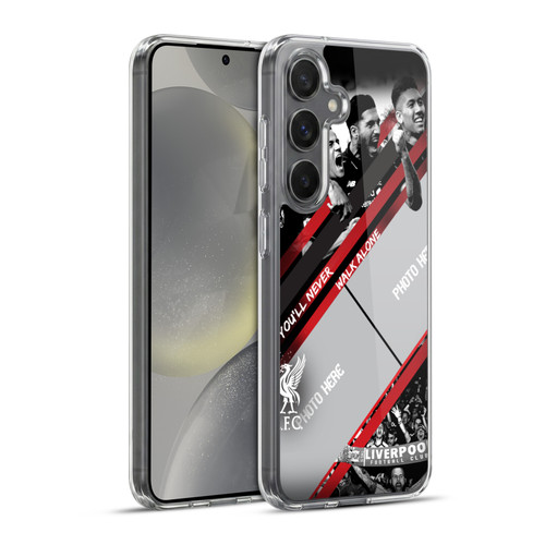 Custom Customised Personalised Liverpool Football Club Liverpool Fc Red Goal Soft Gel Case for Samsung Galaxy S24+ 5G & MagSafe