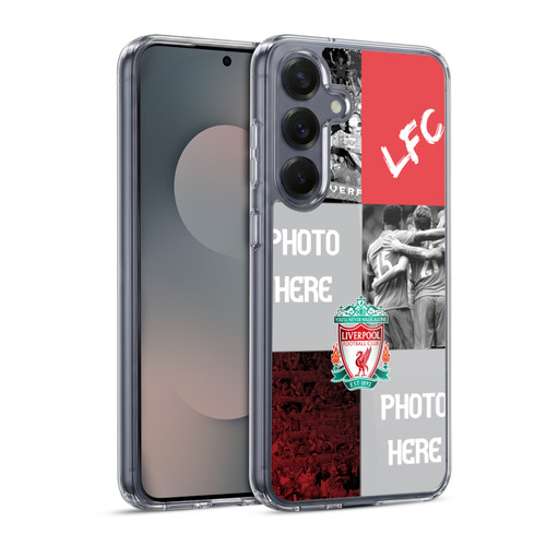 Custom Customised Personalised Liverpool Football Club Liverpool Fc Celebration Crest Soft Gel Case for Samsung Galaxy S25 & MagSafe