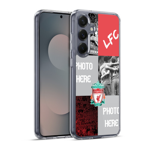 Custom Customised Personalised Liverpool Football Club Liverpool Fc Celebration Crest Soft Gel Case for Samsung Galaxy S25+ & MagSafe