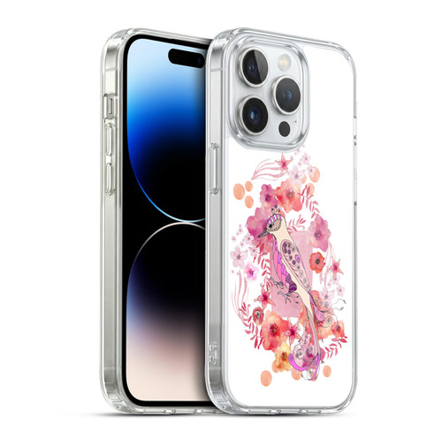 Monika Strigel Animals And Flowers Bird Soft Gel Case for Apple iPhone 13 Pro & MagSafe