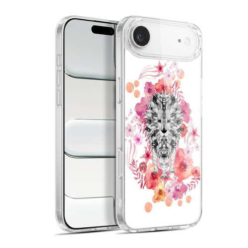 Monika Strigel Animals And Flowers Lion Soft Gel Case for Apple iPhone 17 Air