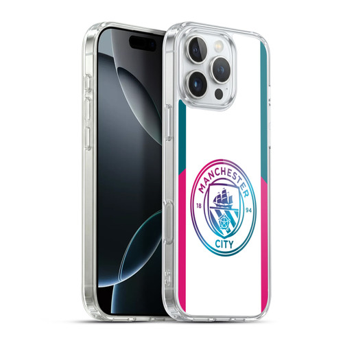Manchester City Man City FC 2021/22 Badge Kit Away Soft Gel Case for Apple iPhone 16 Pro Max & MagSafe
