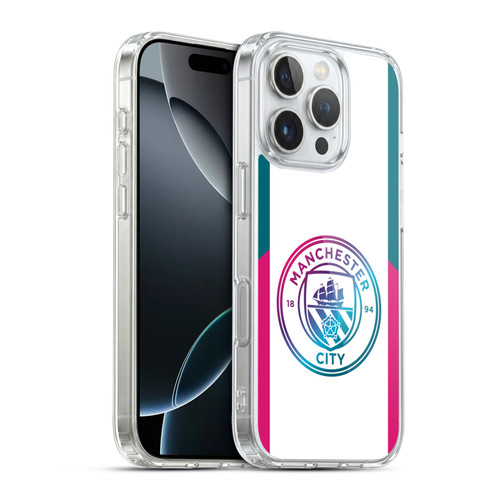 Manchester City Man City FC 2021/22 Badge Kit Away Soft Gel Case for Apple iPhone 16 Pro & MagSafe