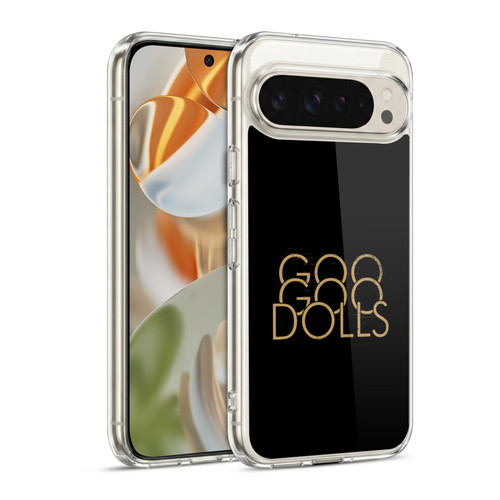 Goo Goo Dolls Graphics Stacked Gold Soft Gel Case for Google Pixel 9 / Pixel 9 Pro