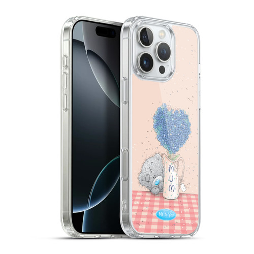 Me To You ALL About Love Blue Flowers Soft Gel Case for Apple iPhone 16 Pro Max & MagSafe