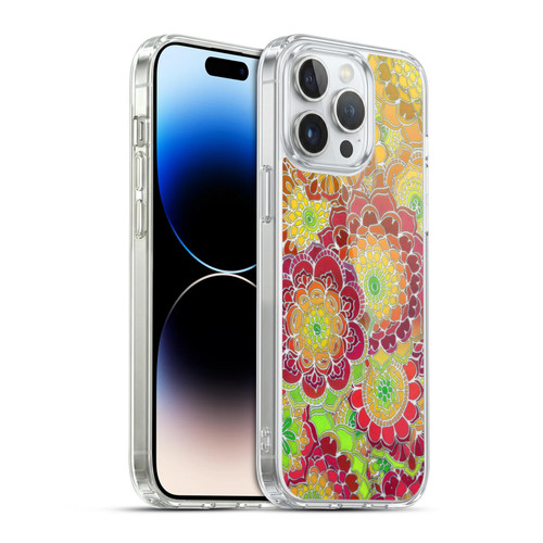 Micklyn Le Feuvre Florals 2 Flying East Soft Gel Case for Apple iPhone 14 Pro Max & MagSafe