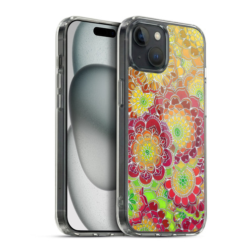 Micklyn Le Feuvre Florals 2 Flying East Soft Gel Case for Apple iPhone 15 Plus & MagSafe