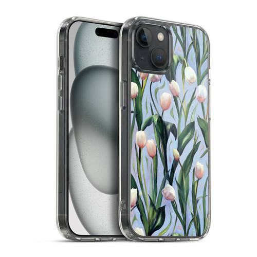 Micklyn Le Feuvre Florals 2 Waiting On The Blooming A Tulip Soft Gel Case for Apple iPhone 15 Plus & MagSafe
