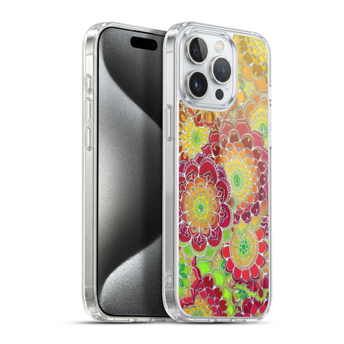 Micklyn Le Feuvre Florals 2 Flying East Soft Gel Case for Apple iPhone 15 Pro Max & MagSafe
