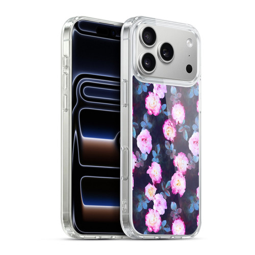 Micklyn Le Feuvre Florals 2 Twilight Roses Soft Gel Case for Apple iPhone 17 Pro Max