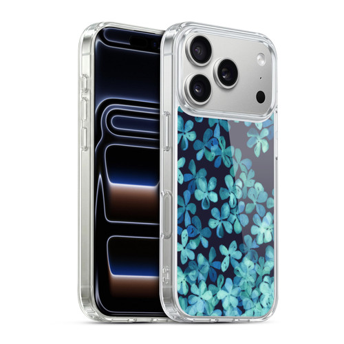 Micklyn Le Feuvre Florals 2 Hand Painted Floral Pattern Soft Gel Case for Apple iPhone 17 Pro