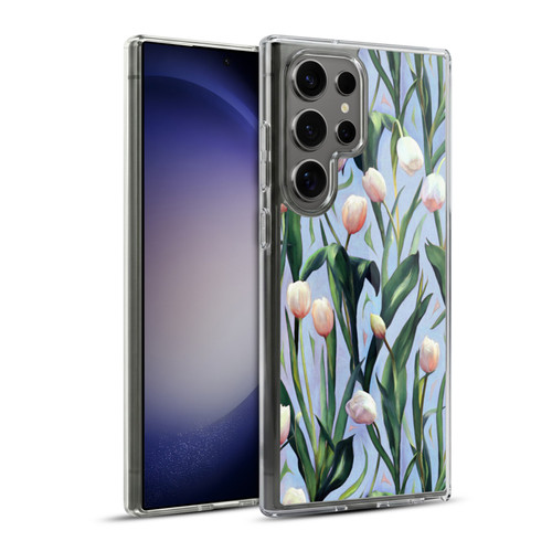 Micklyn Le Feuvre Florals 2 Waiting On The Blooming A Tulip Soft Gel Case for Samsung Galaxy S23 Ultra 5G & MagSafe