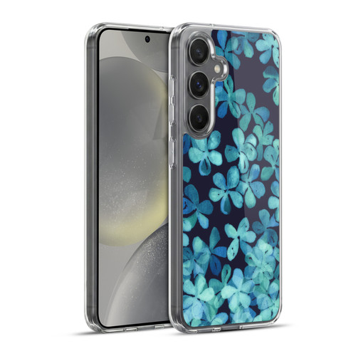 Micklyn Le Feuvre Florals 2 Hand Painted Floral Pattern Soft Gel Case for Samsung Galaxy S24+ 5G & MagSafe