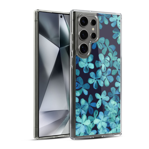 Micklyn Le Feuvre Florals 2 Hand Painted Floral Pattern Soft Gel Case for Samsung Galaxy S24 Ultra 5G & MagSafe