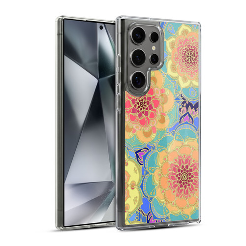Micklyn Le Feuvre Florals 2 Obsession Soft Gel Case for Samsung Galaxy S24 Ultra 5G & MagSafe