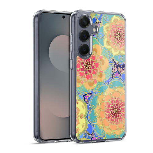 Micklyn Le Feuvre Florals 2 Obsession Soft Gel Case for Samsung Galaxy S25 & MagSafe