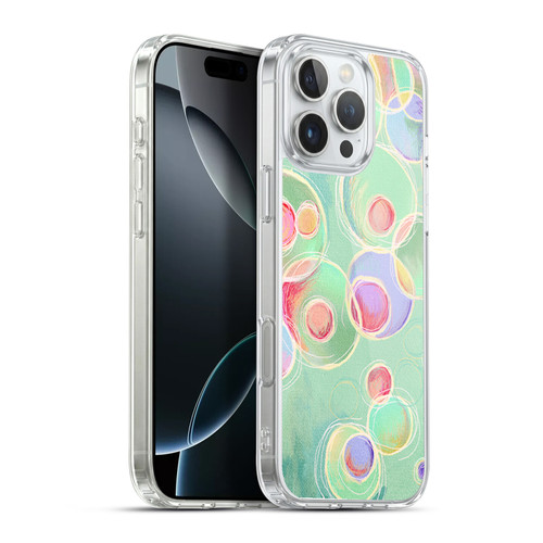 Micklyn Le Feuvre Patterns Iridescent Bubbles Soft Gel Case for Apple iPhone 16 Pro Max & MagSafe