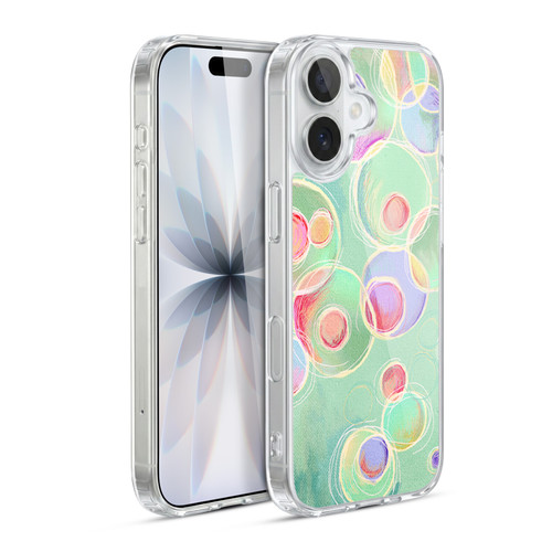 Micklyn Le Feuvre Patterns Iridescent Bubbles Soft Gel Case for Apple iPhone 17