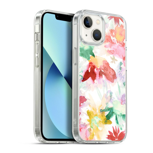Ninola Floral Spring Memories Colour Soft Gel Case for Apple iPhone 13